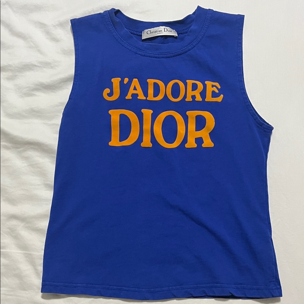 Vintage Dior tank